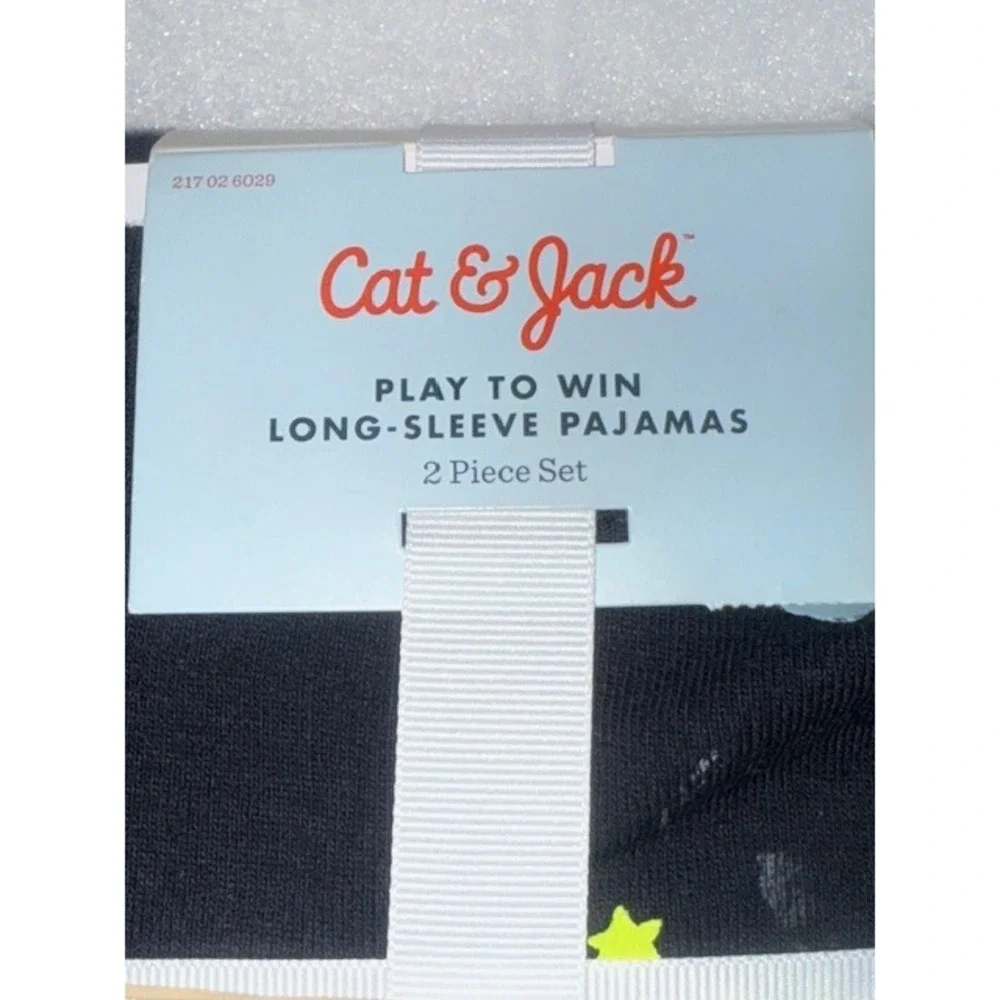 Cat‎ & Jack 2T Play To Win Baseball Pajamas Set Long Sleeve Toddler